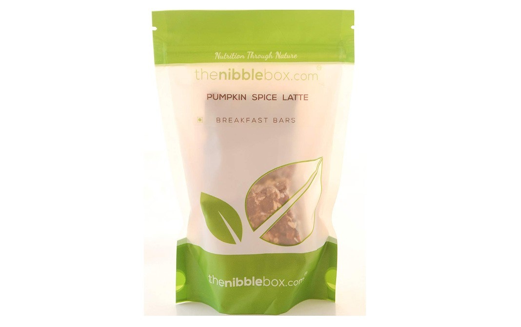 TheNibbleBox Pumpkin Spice Latte, Breakfast Bars   Pack  80 grams